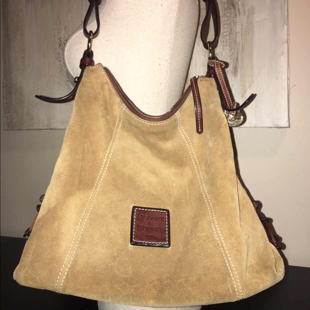 Dooney&Bourke Suede Satchel hobo bag